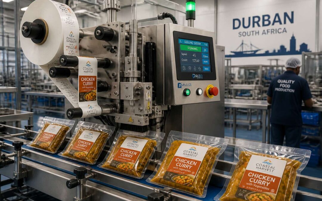 Vacuum bag labeling machine Durban, choose the right one for efficient production.