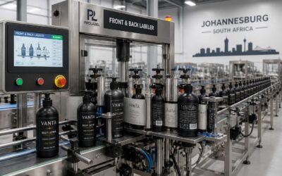 Boost your packaging accuracy with a front and back labeling machine Johannesburg.