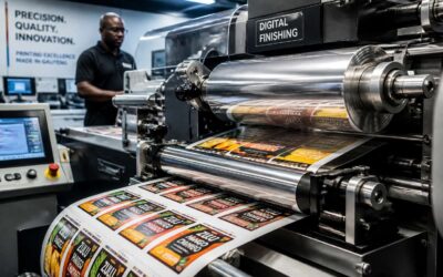 Digital label finisher Gauteng for fast, quality results.